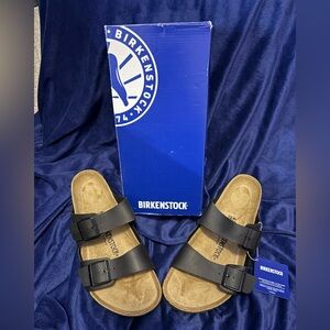 Birkenstock Men's Black Arizona Sandals